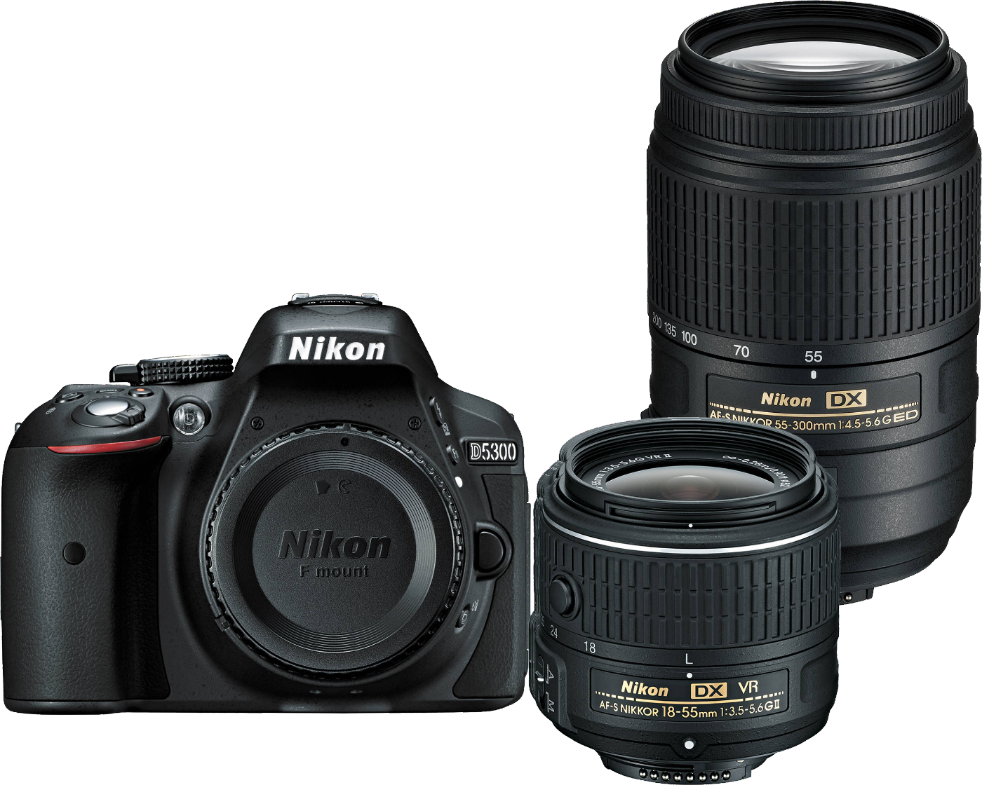 We use Canon and Nikon photography cameras