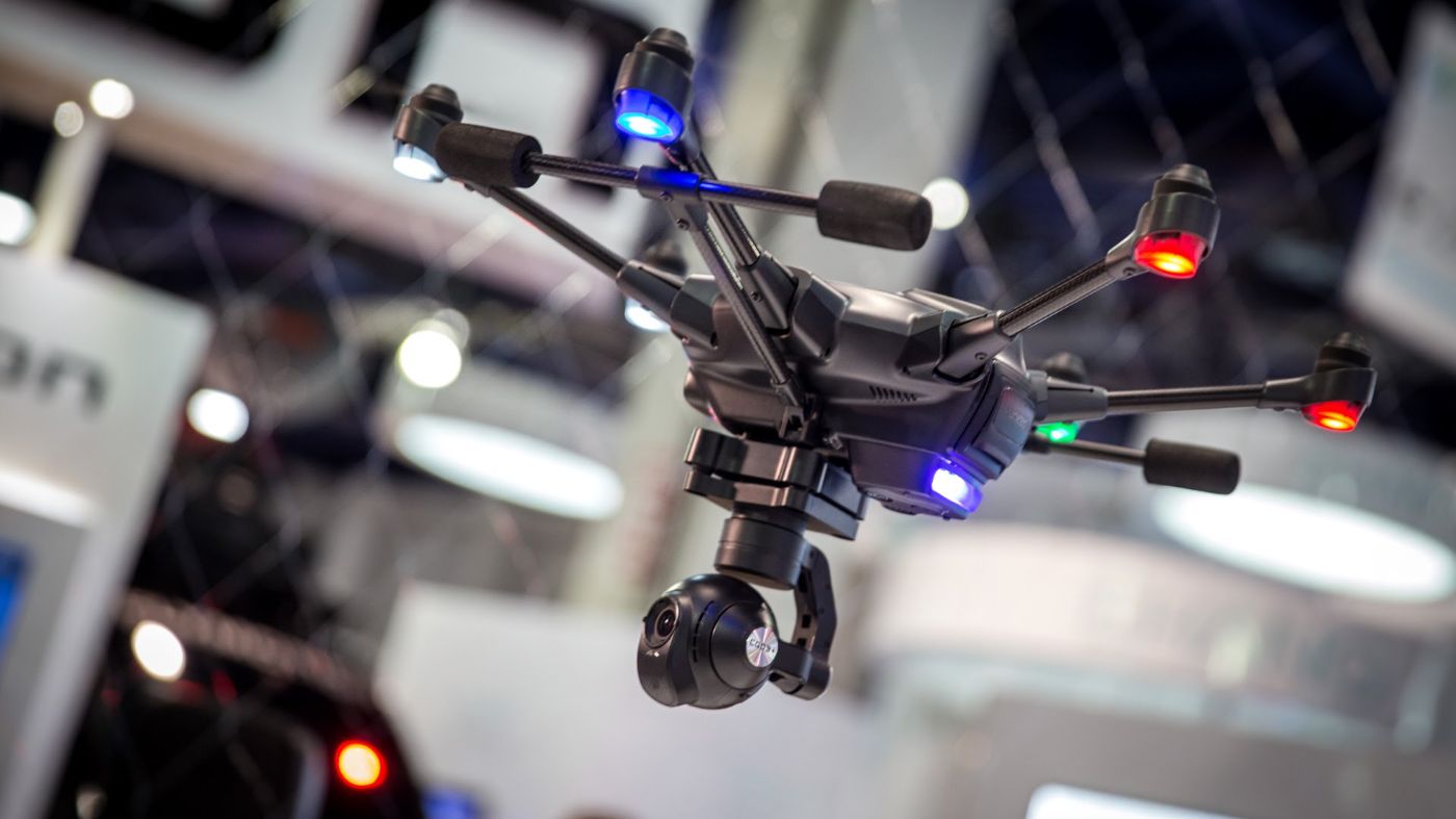 Our hexacopter gets those hard-to-get 4K shots